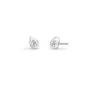 Julie Sandlau White Wisteria Earrings Silver ST401RHCZ