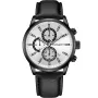 Studsgaard Chronograph S0042 watch with White dial and a watch case of 42 mm in diameter and a Leather in Black