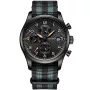 Studsgaard Pilot S0018 watch for Man with  dial that measures 43 mm in diameter and has a  Nato strap watch strap