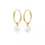 Susanne Friis Bjørner Earrings 18 ct. Goldplated Silver 5630-2