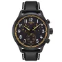 Tissot Chrono XL Vintage T1166173605202 watch with Black dial and a watch case of 45 mm in diameter and a Leather in Black