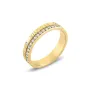 Tommy Hilfiger Mini Crystals Ring 18 ct. Goldplated Stainless Steel 2780911