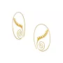 Dulong Thera Small Earrings 18 ct. Gold THE1-A1030