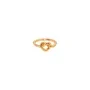 Jane Kønig Tied Heart Ring Ring 18 ct. Goldplated Silver THR-AW25-G
