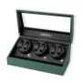 Dissing Watch Winder 6 Watches Green Synthetic leather 0000269