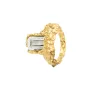 House of Vincent Paragon Gaze Ametyst Ring 18 ct. Goldplated Silver VJ133-URG-GA