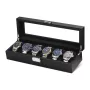 Ditur Watch Box 6 Watches Black Wood DIT0000242