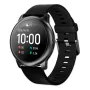 Xiaomi Haylou Solar Smartwatch LS05 watch with  dial and a watch case of 45 mm in diameter and a Rubber in Black