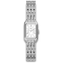 Fossil F2 ES8969 Stainless Steel Analog Quartz Silver Link Bracelet Wrist Watch Stainless Steel Fossil F2 Silver Band Wristwatches for sale  main image 4