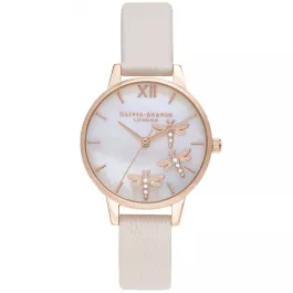 Olivia Burton Dancing Dragonfly Blush Faux OB16GB01 Ditur