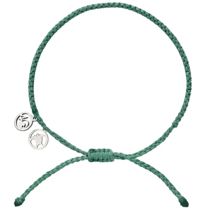 4Ocean Loggerhead Sea Turtle Braided Bracelet Nylon 253000