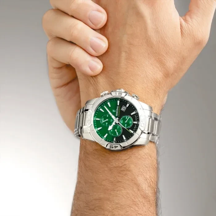 FESTINA Orologio CAB.CRONO CHA.ESF.VERD - Modello Uomo Cronografo