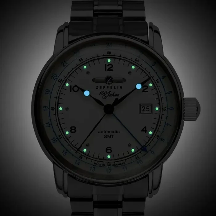 Zeppelin 100 Year Automatic GMT 8666MB1 - Ditur