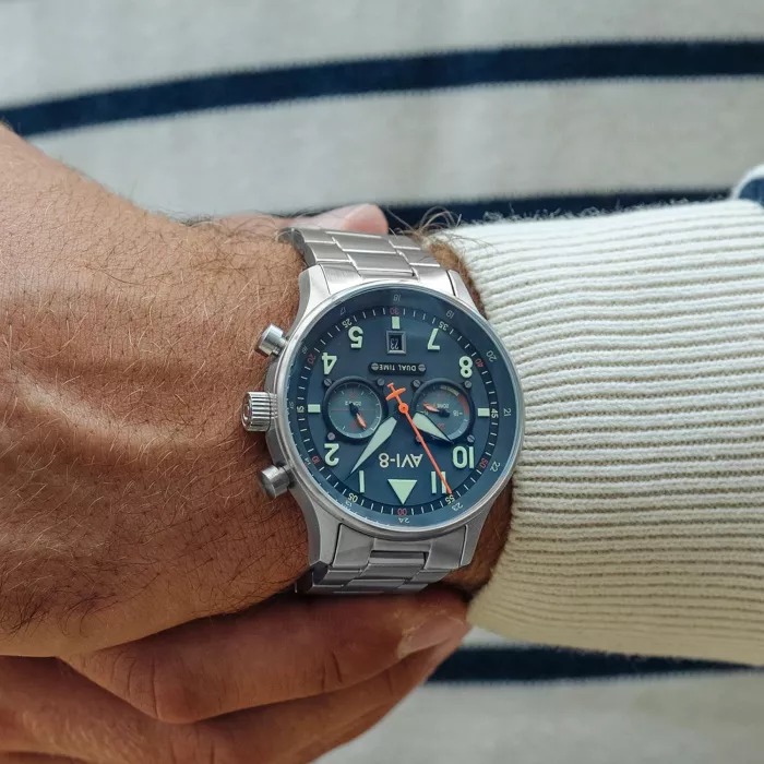 AVI-8 Carey Dual Time AV-4088-22 - Ditur