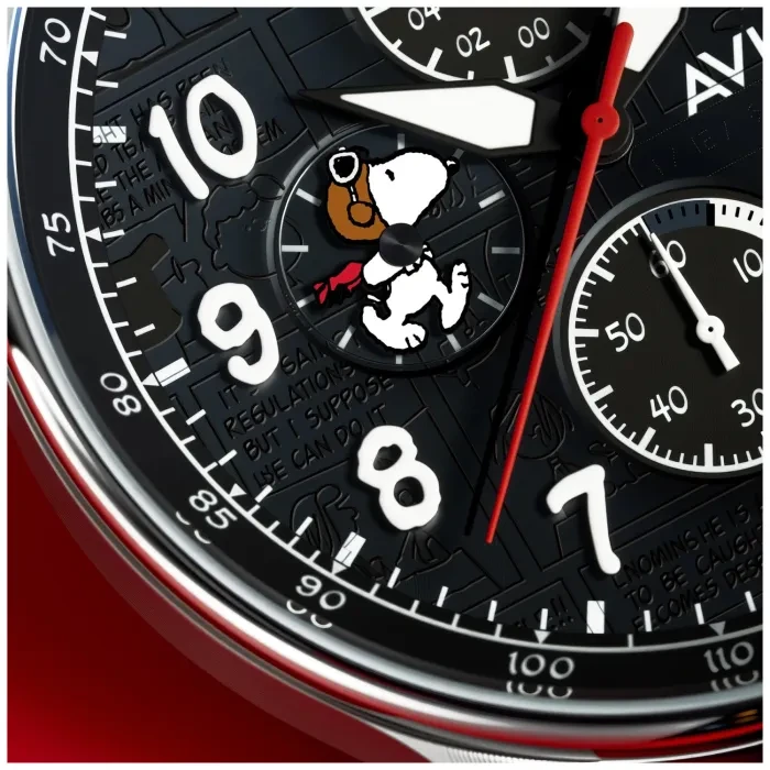 AVI-8 Hawker Hurricane Classic Chronograph Peanuts Snoopy Fl
