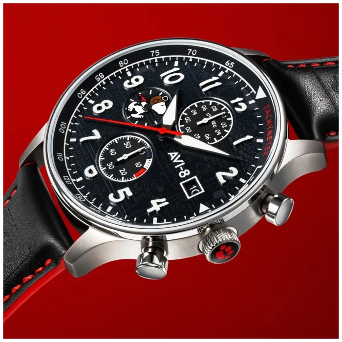 AVI-8 Hawker Hurricane Classic Chronograph Peanuts Snoopy Fl
