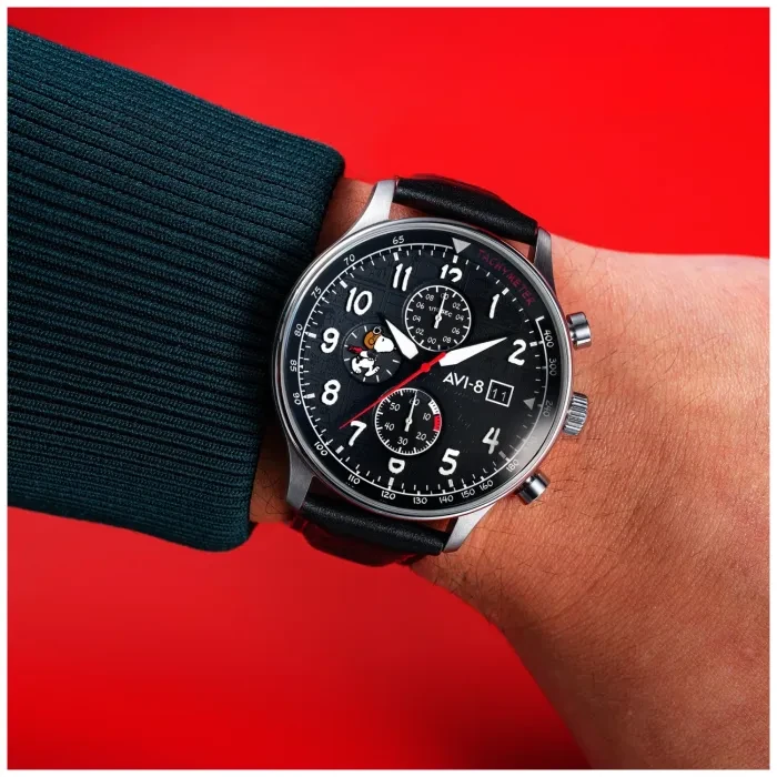 AVI-8 Hawker Hurricane Classic Chronograph Peanuts Snoopy Fl