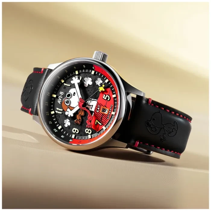 AVI-8 Kent GMT Peanuts Snoopy Flying Ace Limited Edition AV-