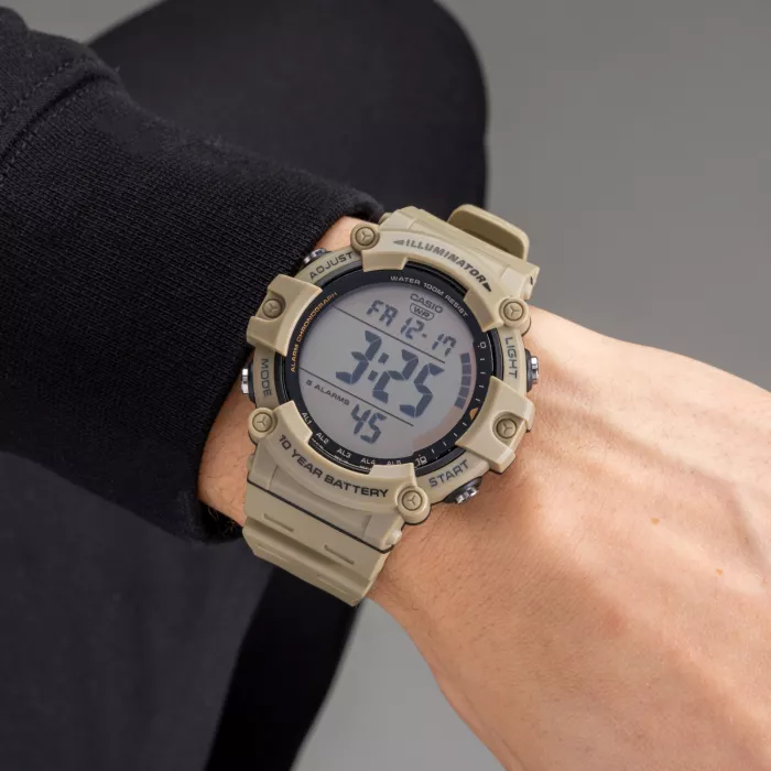 Casio LW-205H - Digitaal horloge - beige