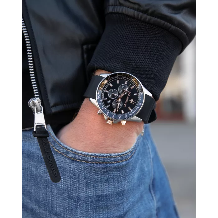Orologio uomo Maserati cronografo Sfida R8871640004 - Luxury Watch e Jewellery