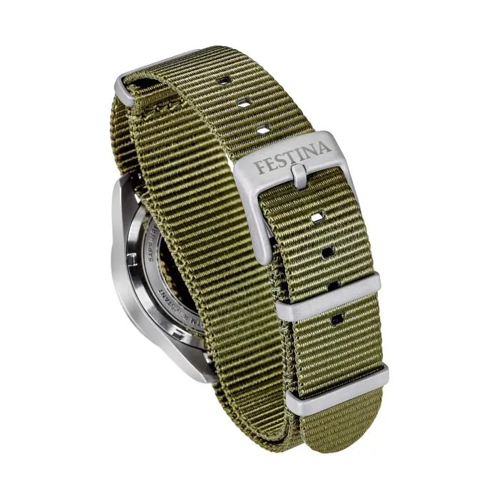 Boucle Ardillon Festina 22 Mm En Acier - Occasion Très Bon État, Peu Portée