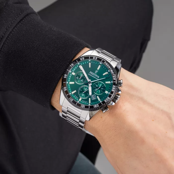 FESTINA Orologio CAB.CRONO CHA.ESF.VERD - Modello Uomo Cronografo