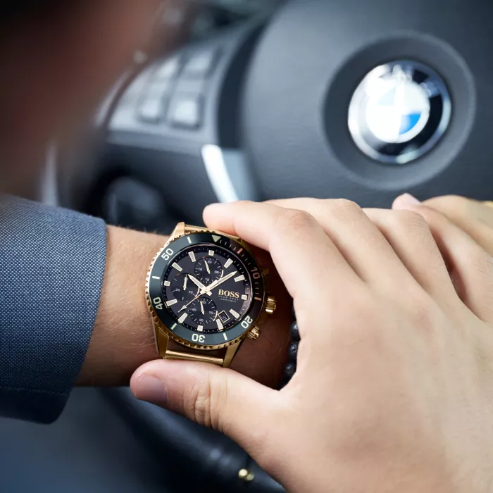 Chronograph Hugo Boss Uhr Herren Gold Boss Uhren Herren Galeria