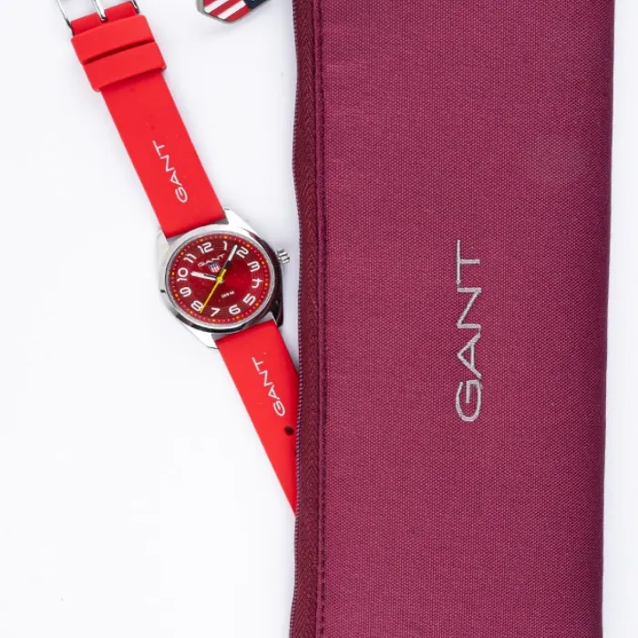 Gant Silver Case Watch with Red Strap GANT Kids/Teens Graduate K280005-1 - Ditur main image 4