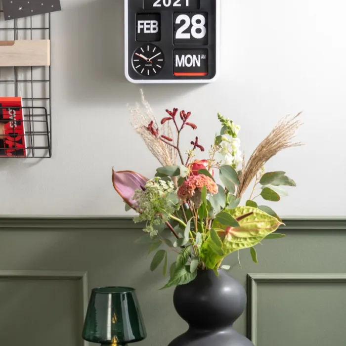 Karlsson Mini Flip Wall clock KA5364WH - Ditur