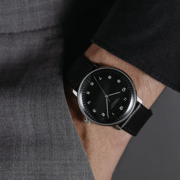 Junghans Max Bill 自動巻き ブラックダイヤル メンズウォッチ 027/3400.00 並行輸入品 ユンハンス マックス・ビル 新品｜ブランド腕時計専門店 通販サイト