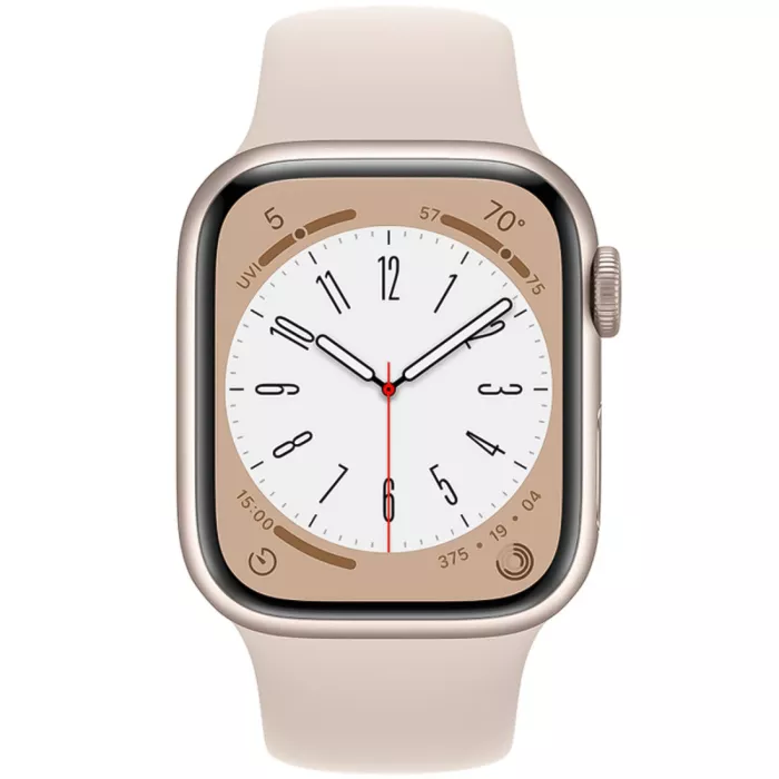Apple Watch Series 8 41 mm Starlight MNP63 - Ditur