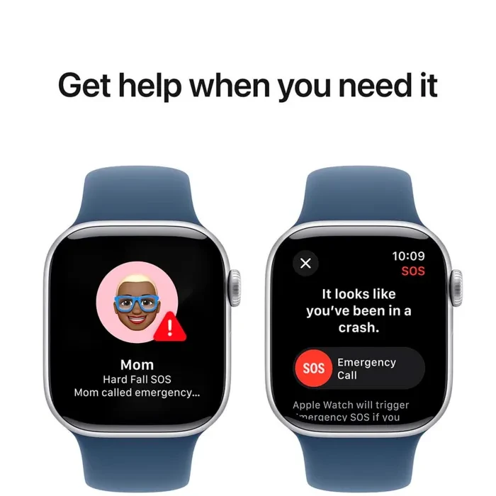 Apple Watch Series 10 GPS 42mm Silver Aluminium Sport Band M/L