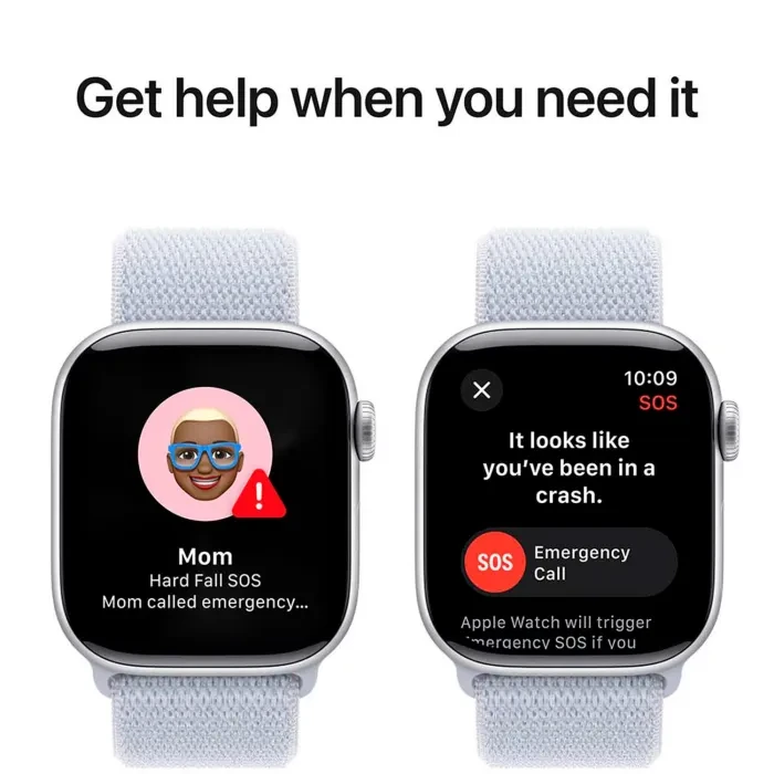 Apple Watch Series 10 GPS 42mm Silver Aluminium Sport Loop M