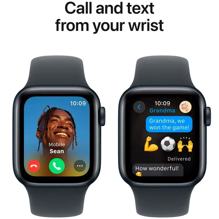 Apple Watch SE GPS 40mm Midnight Aluminium Sport Band S/M MX