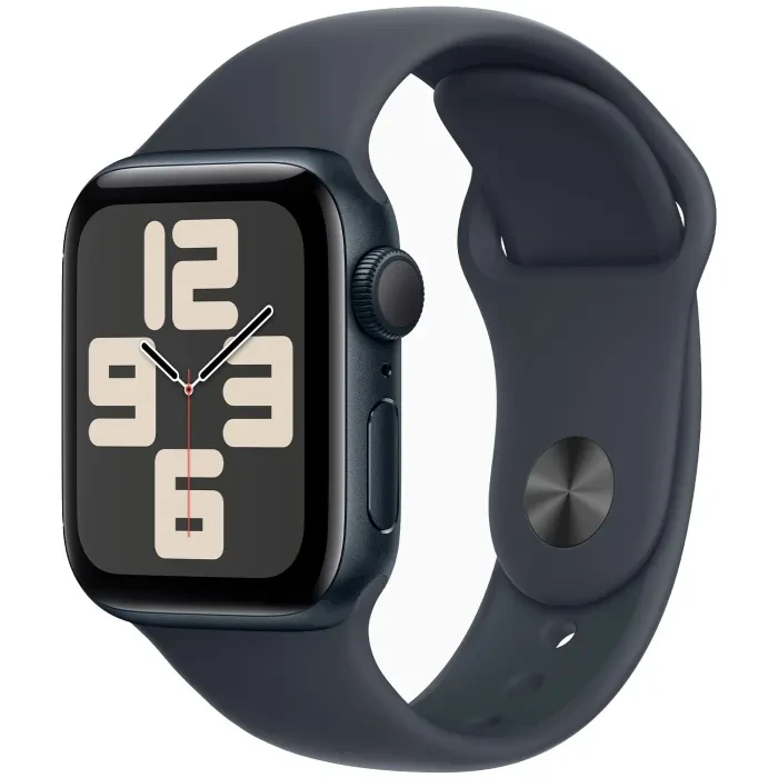 Apple Watch SE GPS 40mm Midnight Aluminium Sport Band M L MX