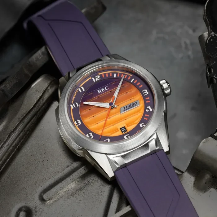 REC Watches Turbo PurpleNeon　自動巻き時計 REC Watches Turbo PurpleNeon自動巻き時計