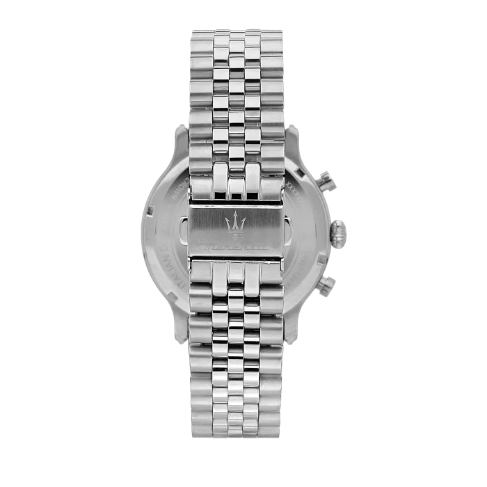 Maserati EPOCA Orologio Uomo, Cronografo Al Quarzo, Cassa 42mm In Acciaio, Quadrante Nero, Impermeabile 10 ATM - R8873618017 - 4