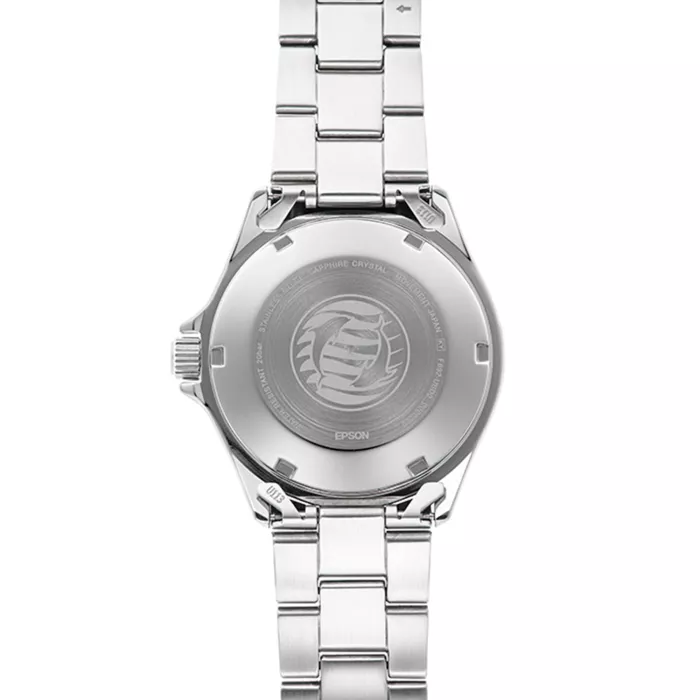 Boîte (case Arrière) Pour Montre Orient Skin Diver Référence D37201V-72 - Vintage Japon, Acier - Occasion