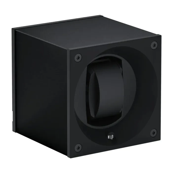 SwissKubik Masterbox Aluminium Black Watch Winder Watch Bl