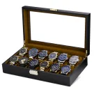 Ditur Watch Box 12 Watches Black Wood DIT0000247