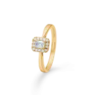 Diamond Dream Baguette Ring Gold 0,30 ct. 01-541020
