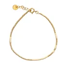 ANNI LU Asym Bracelet Goldplated Brass 1038