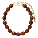 Pilgrim STILL Necklace Goldplated Brass 122632511