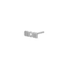 STINE A Jewelry Wow Mom Earring Single Silver 1259-00-S