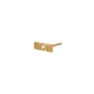STINE A Jewelry Wow Mom Earring Single Goldplated Silver 1259-02-S