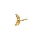 STINE A Jewelry Petit Bella Moon Earring Single Goldplated Silver 1281-02-S