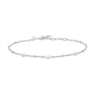 Ania Haie Disc Station Bracelet Silver B063-01H