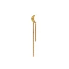 STINE A Jewelry Petit Bella Moon Earring Single Goldplated Silver 1415-02-S