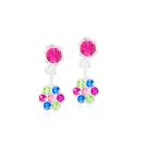 Blomdahl Pendant Daisy Earrings Plastic 15-0103-1499