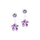 Blomdahl Pendant Flower Earrings Plastic 15-0103-3026